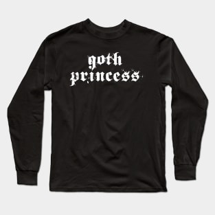 Goth princess Long Sleeve T-Shirt